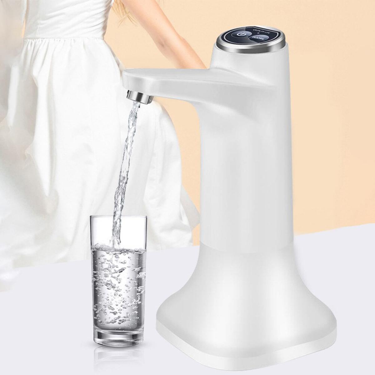 Water Dispenser Pump USB Rechargeable Electric Mute Automatic Drinking Barreled Water Bottle Pump
