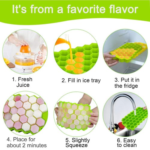 Honey Comb Silicone Ice Tray