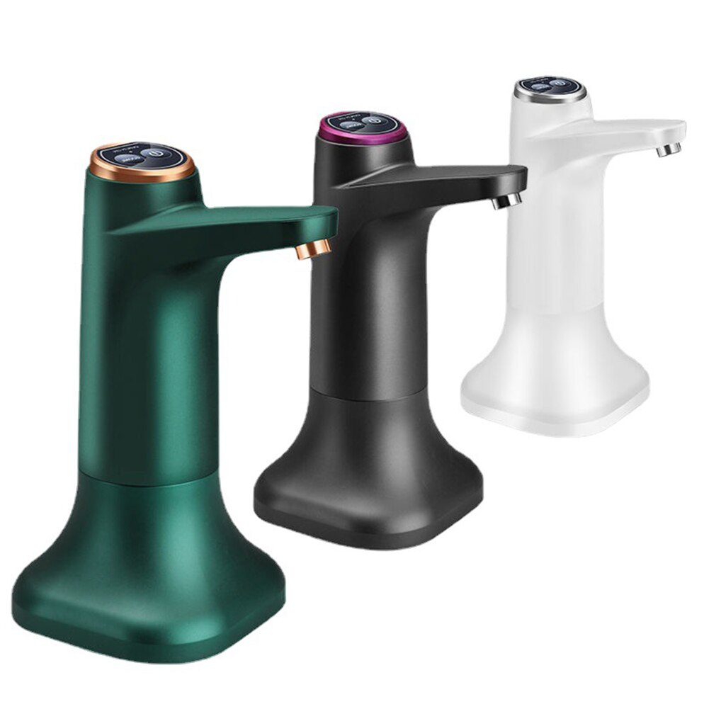Water Dispenser Pump USB Rechargeable Electric Mute Automatic Drinking Barreled Water Bottle Pump