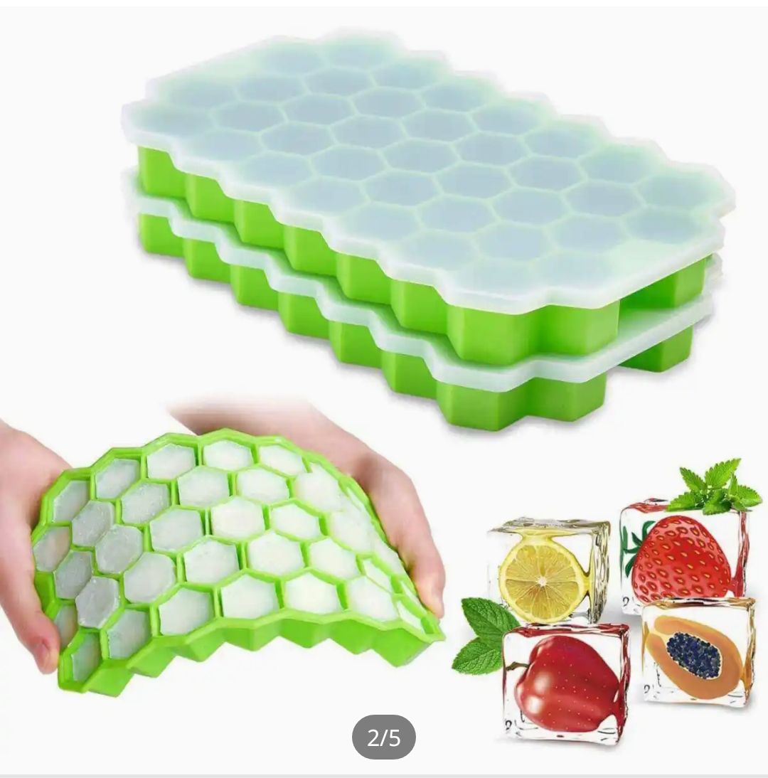 Honey Comb Silicone Ice Tray