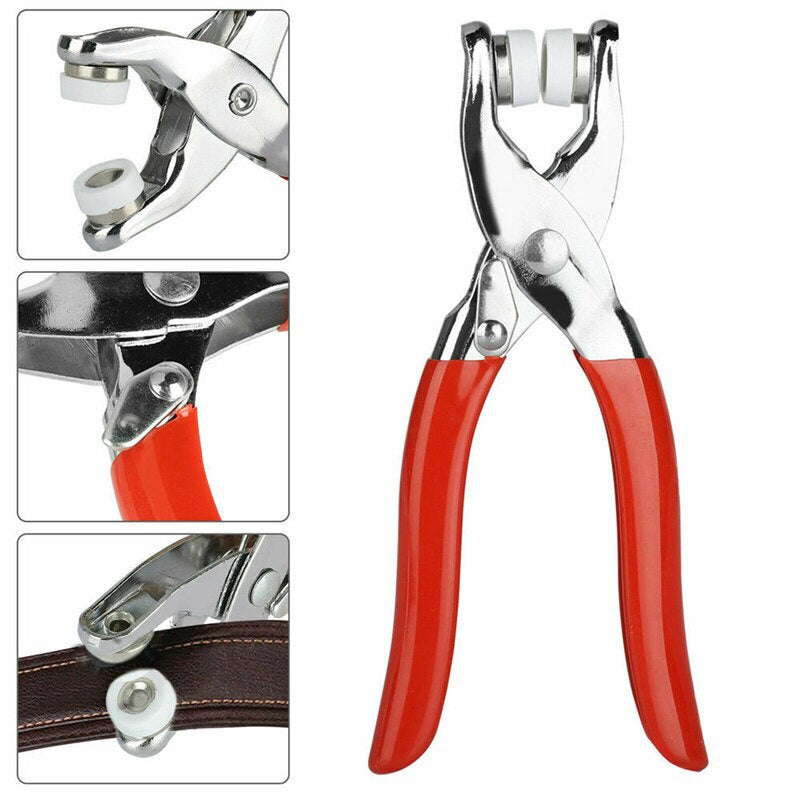 Pliers Button Press snap tool with 50pcs 9.5mm metal button ,