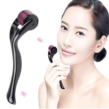 Derma Roller - 0.5MM For Wrinkles, Acne Scar Removal,