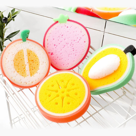 Cute Fruit Dish Scrubber