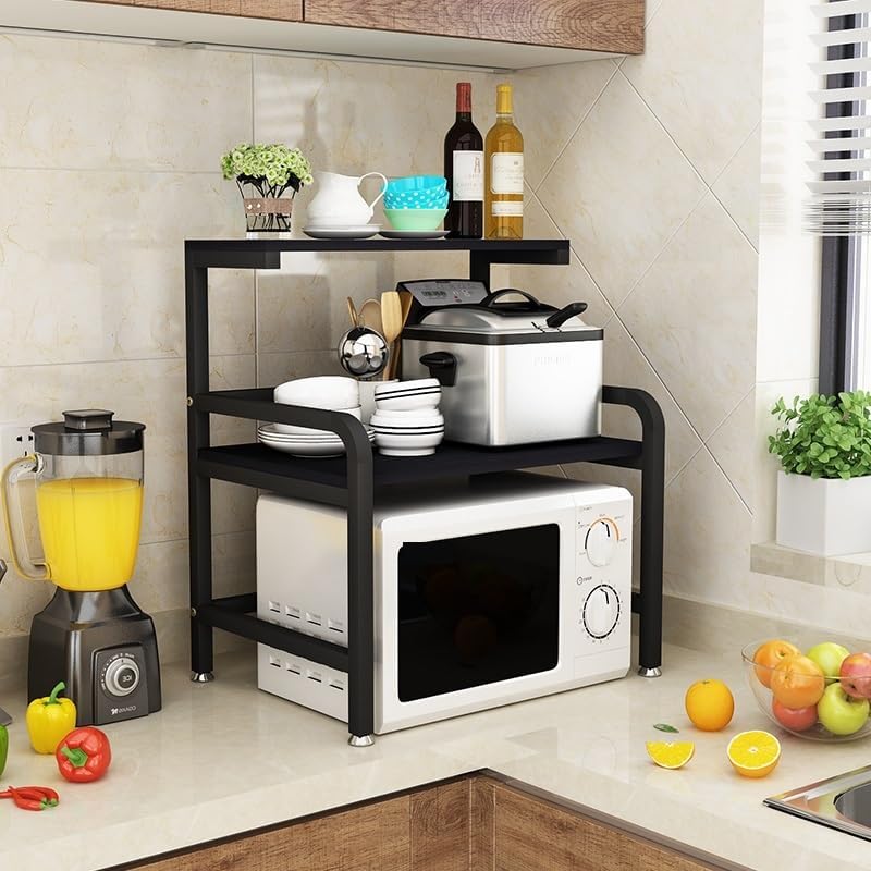 Microwave Oven Rack Microwave Stand Home Microwave Oven Rack Kitchen Shelf Organizer Metal