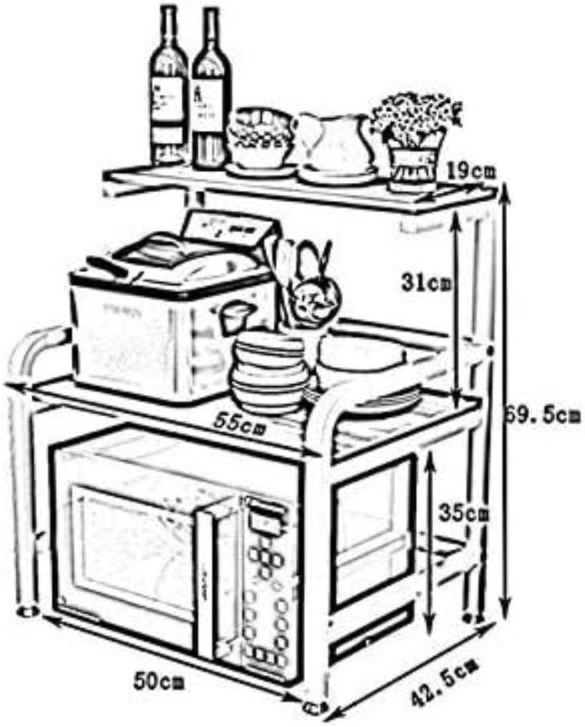 Microwave Oven Rack Microwave Stand Home Microwave Oven Rack Kitchen Shelf Organizer Metal