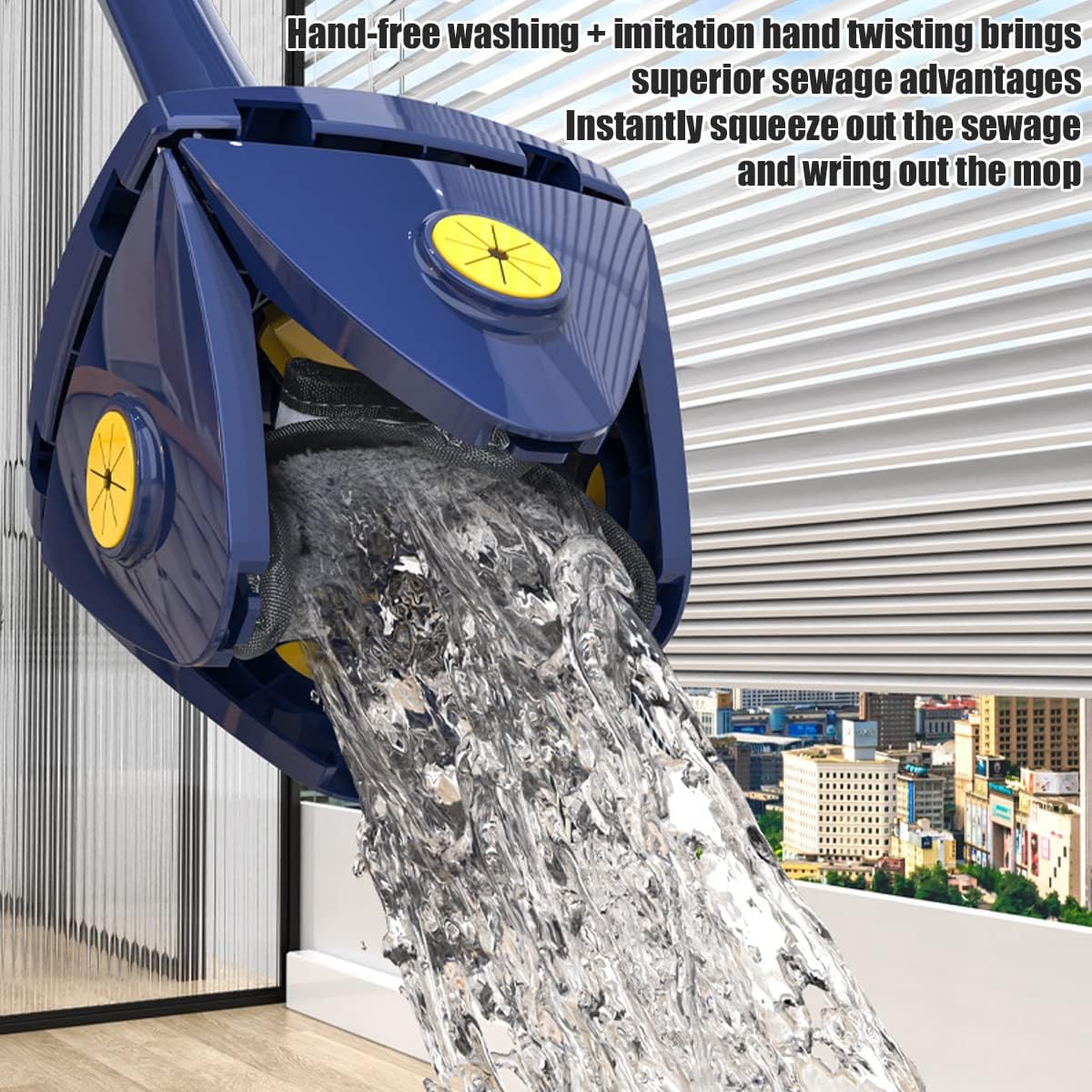 Cleaning X Mop 360° Rotatable Adjustable