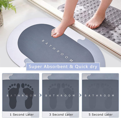 ERDW Rubber Bathroom Mat