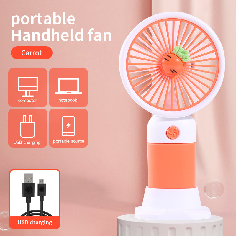 Creative Desktop ventilador Outdoor Portable Fan USB Charging.