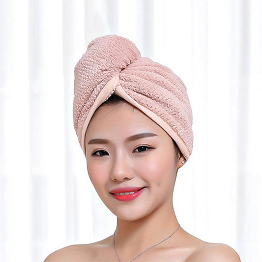 Drying Hair Towel Dry Hair Cap Microfiber Hair Drying Wrap