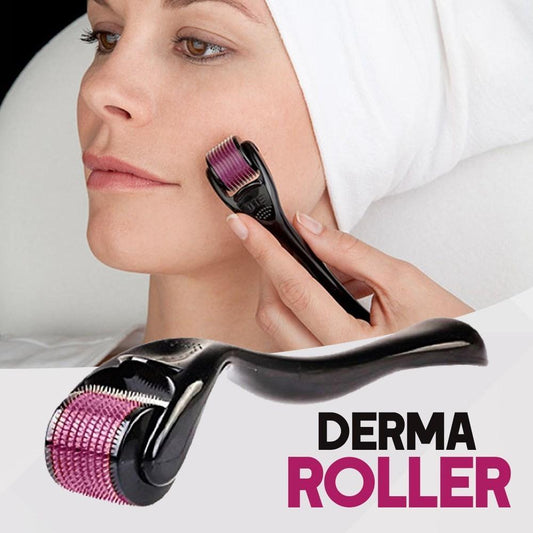 Derma Roller - 0.5MM For Wrinkles, Acne Scar Removal,